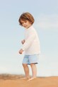 Tartine et Chocolat pantaloni scurți de in pentru bebeluși casual albastru CA26061.80.94