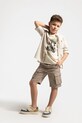Coccodrillo szorty casual beżowy WC5119501WBJ