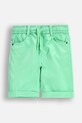Coccodrillo szorty bawełniane dziecięce WC5119501TBK zielony SS25