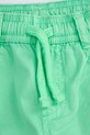 Coccodrillo szorty bawełniane dziecięce zielony WC5119501TBK