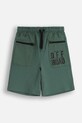 Coccodrillo pantaloni scurți din bumbac pentru copii casual verde WC5120501WBJ