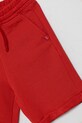 Dječaci Dječje pamučne kratke hlače United Colors of Benetton 3J68C901G.G.Season.PPYA crvena