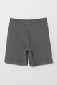 Detské bavlnené šortky United Colors of Benetton 3J68C901G.G.Season.PPYA sivá SS25