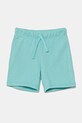 Detské bavlnené šortky United Colors of Benetton bavlna tyrkysová 3J70G900P.P.Season.PPYA