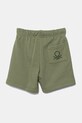 United Colors of Benetton shorts di lana bambino/a 3J70G900P.P.Season.PPYA verde SS25