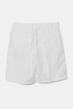 Детски памучен къс панталон United Colors of Benetton 4AC7C903O.G.Seasonal бял SS25
