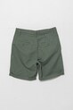 United Colors of Benetton szorty lniane dziecięce 43WBC901E.G.Seasonal zielony SS25