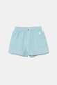 United Colors of Benetton pantaloni scurți din bumbac pentru bebeluși casual albastru 4PZQA9011.W.Seasonal