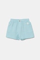 United Colors of Benetton pantaloni scurți din bumbac pentru bebeluși casual albastru 4PZQA9011.W.Seasonal