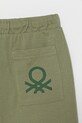 Chlapec Detské bavlnené šortky United Colors of Benetton 3BL0C903L.G.Seasonal zelená