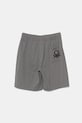 United Colors of Benetton pantaloni scurți din bumbac pentru copii 3BL0C903L.G.Seasonal gri SS25