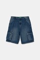 United Colors of Benetton pantaloni scurți din denim pentru copii casual albastru 4KEHC9041.G.Seasonal