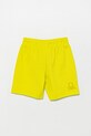 Хлопчик Дитячі бавовняні шорти United Colors of Benetton 3BL0G900Q.P.Season.PPYA зелений