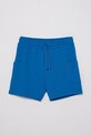 United Colors of Benetton szorty bawełniane dziecięce bawełna niebieski 39DJG901C.P.Seasonal