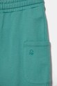 Chłopiec United Colors of Benetton szorty bawełniane dziecięce 39DJG901C.P.Seasonal turkusowy