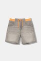 United Colors of Benetton szorty jeansowe dziecięce bawełna szary 4AD7G902Y.P.Seasonal