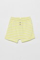 United Colors of Benetton szorty bawełniane niemowlęce wzorzyste zielony 34LPA900I.W.Seasonal