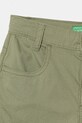 Băieți United Colors of Benetton pantaloni scurți din bumbac pentru copii 47RGC902U.G.Seasonal verde