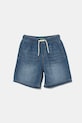 Детские джинсовые шорты United Colors of Benetton casual голубой 4DHJG9034.P.Seasonal