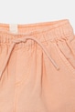 Băieți United Colors of Benetton pantaloni scurți din amestec de in pentru bebeluși 41DAA9012.W.Seasonal portocaliu