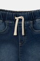 Băieți United Colors of Benetton pantaloni scurți din denim pentru bebeluși 44LGG9032.P.Seasonal albastru