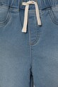 Băieți United Colors of Benetton pantaloni scurți din denim pentru bebeluși 44LGG9032.P.Seasonal albastru