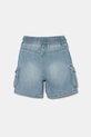United Colors of Benetton pantaloni scurți din denim pentru copii 4KEHG902Q.P.Seasonal albastru SS25