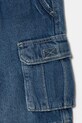 Băieți United Colors of Benetton pantaloni scurți din denim pentru copii 4KEHG902Q.P.Seasonal albastru