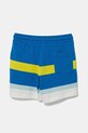 United Colors of Benetton szorty bawełniane dziecięce 3FZMG901U.P.Seasonal niebieski SS25