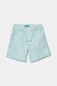 United Colors of Benetton pantaloni scurți din bumbac pentru copii casual albastru 4ZZSG902T.P.Seasonal