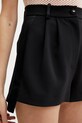 Elisabetta Franchi pantaloni scurti negru SH00451E2