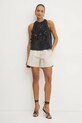 Бавовняні шорти Forte Forte 13541.my.pants бежевий SS25
