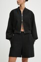 HUGO pantaloni scurți panza negru 50530416
