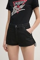 Джинсові шорти Pinko бавовна чорний 104893.A2HD