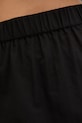 Bombažne kratke hlače za na plažo Karl Lagerfeld črna A1W46038