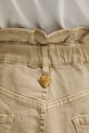 Twinset pantaloni scurti jeans bej 251LB2LBB