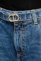 Twinset pantaloni scurți din denim albastru 251TP2575