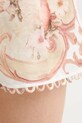 Ľanové šortky Twinset béžová 251TT2443