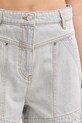 IRO pantaloncini di jeans grigio WP30HIPPOLIE