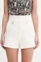 Βαμβακερό σορτσάκι IRO βαμβάκι λευκό WM30BIRA