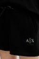 Armani Exchange szorty bawełniane czarny XW000498.AF12739