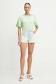 Armani Exchange szorty jeansowe XW000135.AF12855 niebieski SS25