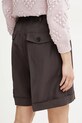 Одежда Шорты с примесью льна Liviana Conti L5SM19 коричневый