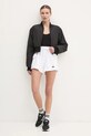 adidas pantaloni scurți Essentials JD9945 alb SS25