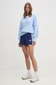 adidas szorty Essentials JD0913 niebieski SS25