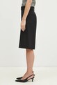 Vlnené šortky MM6 Maison Margiela S52MU0125 čierna SS25