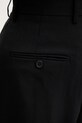 MM6 Maison Margiela pantaloni scurți din lână negru S52MU0125