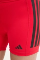 adidas Performance pantaloni scurți de antrenament Optime rosu JN4583