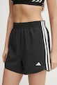 adidas Performance szorty treningowe 3 Stripes aplikacja czarny JF4359