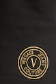 Βαμβακερό σορτσάκι Versace Jeans Couture μαύρο 78HADT00.CF01T